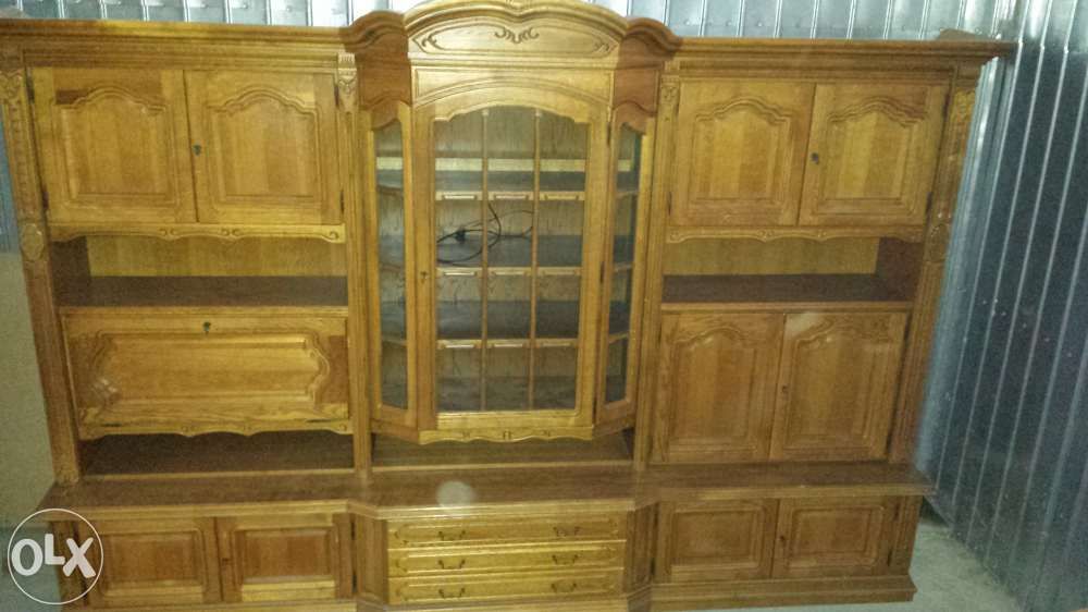 mobilier living din lemn masiv, import Germania