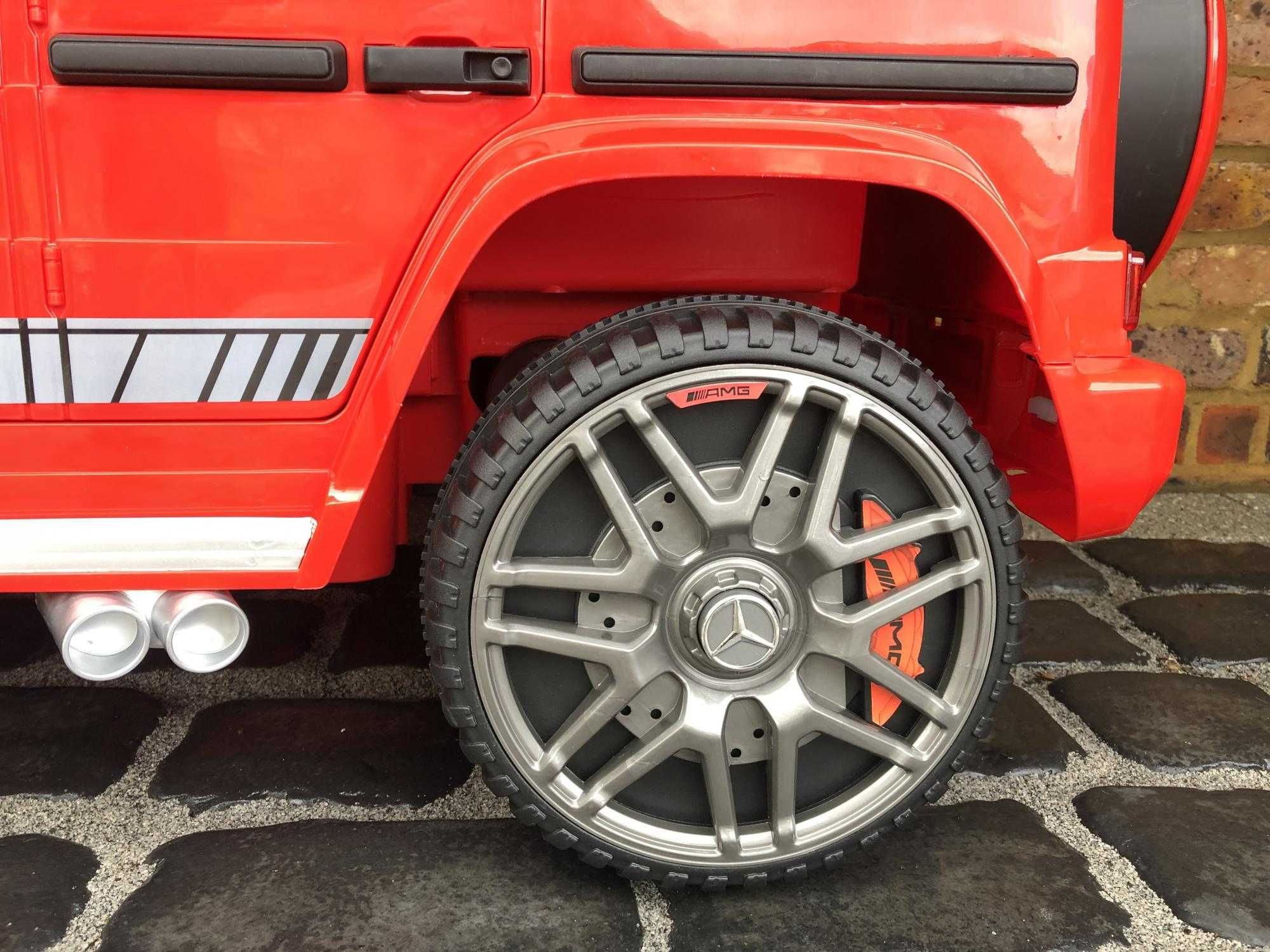 Masinuta electrica pentru copii Mercedes G63 AMG 2x35W 12V #RED