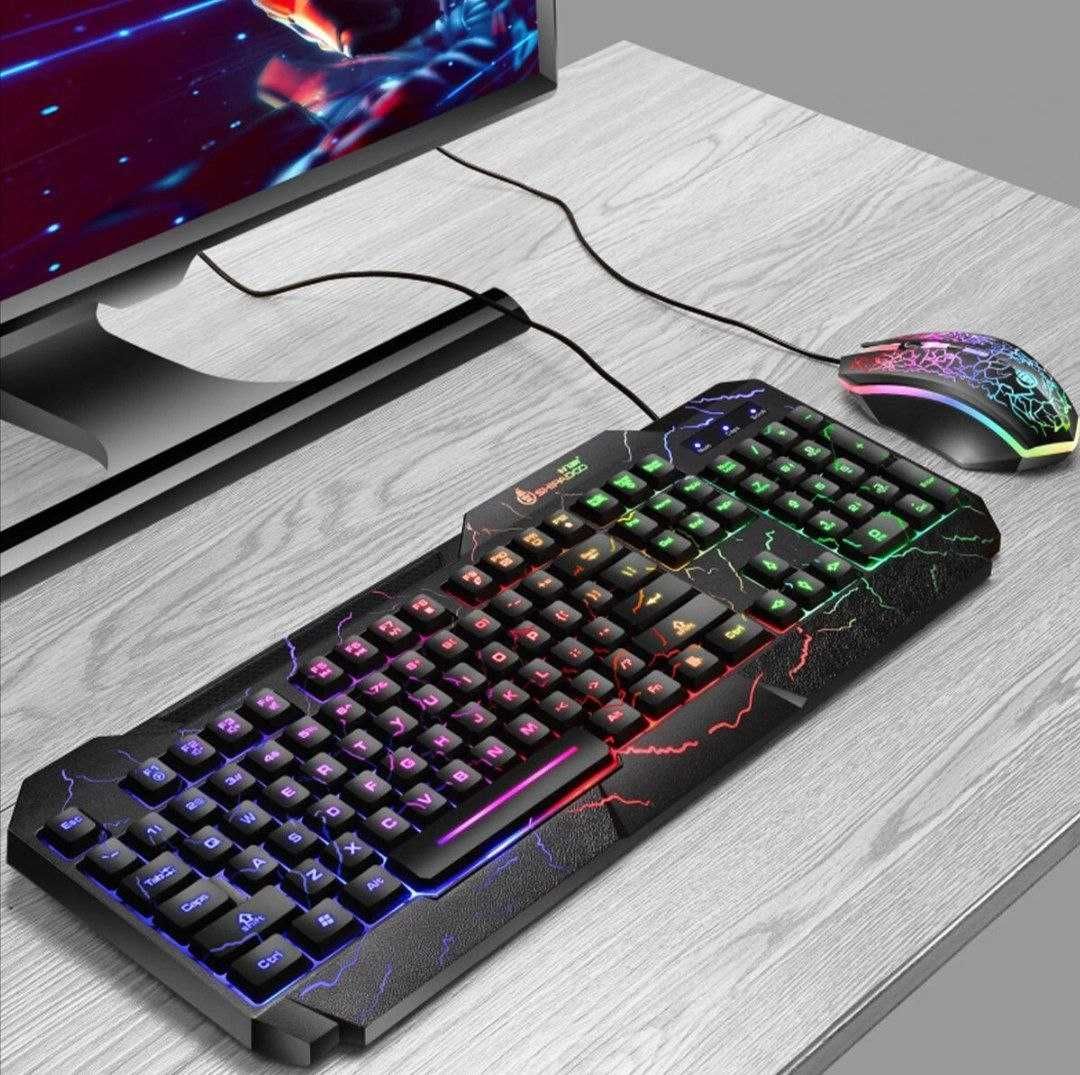 Клавиатура и Мышь Набор RGB-подсветки