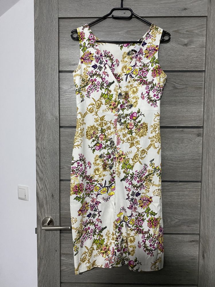 Rochie de zi model floral, marimea M