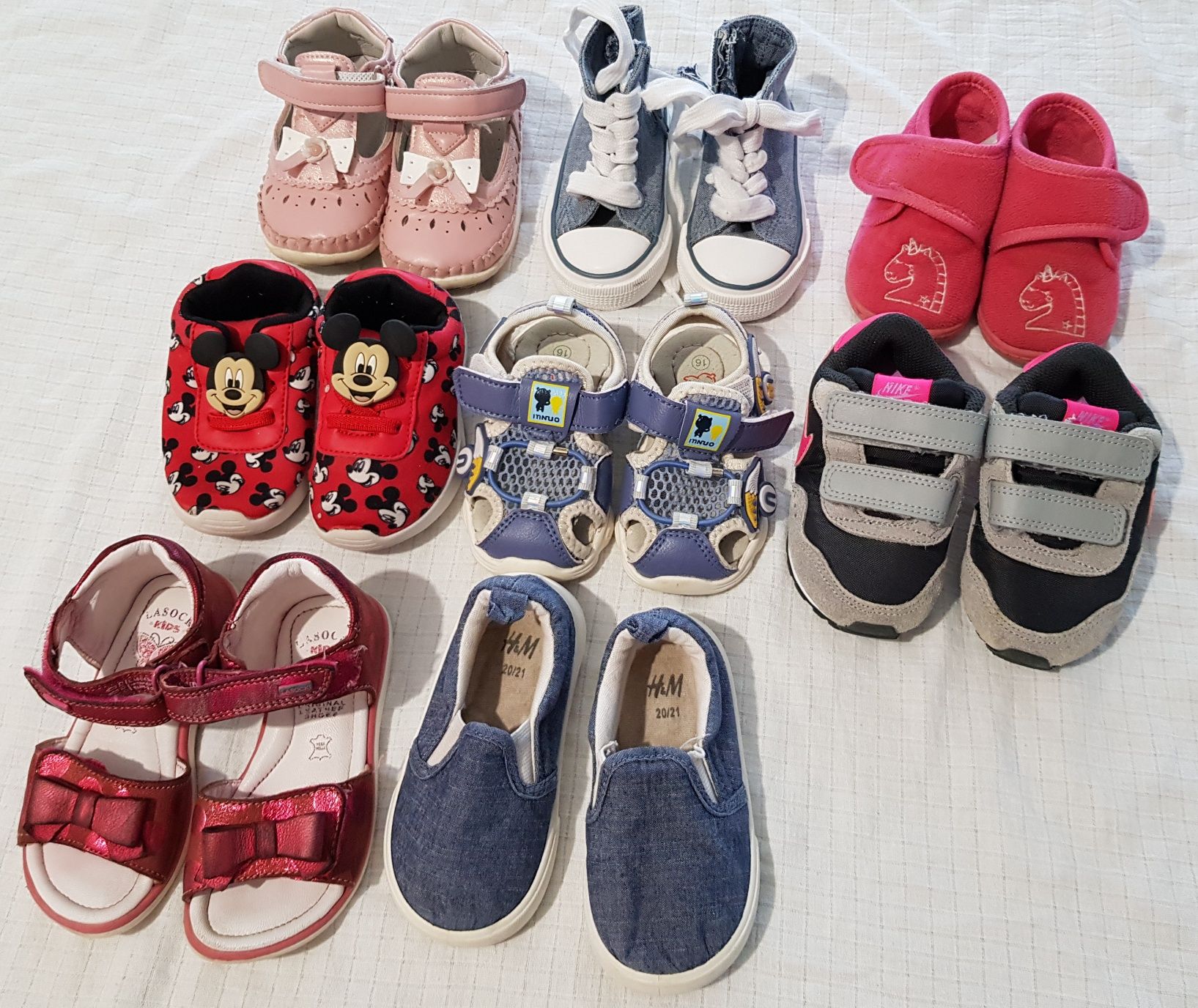 Adidasi si sandale copii 16, 19, 20, 21 si 22