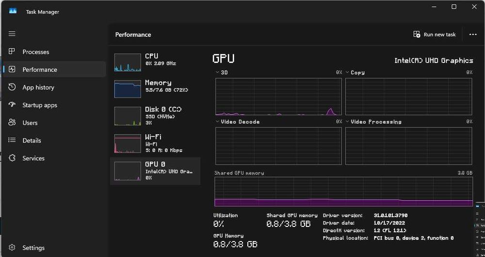 PC all in one Procesor Intel® Core™ i7-1255U Intel UHD Graphics