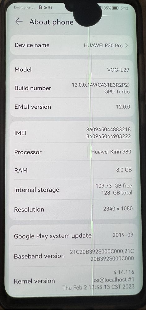 Huawei P30 Pro 128 gb