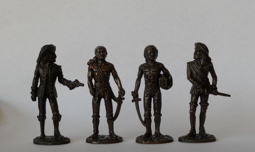 Фигурки от метал - Пирати и други метални фигурки войници Kinder Кинде