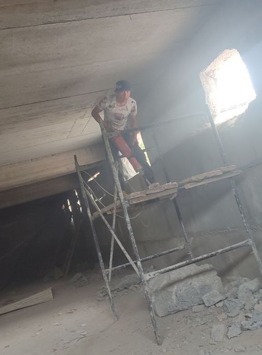 beton kesish, teshish, buzish va quyish. benzopelada o'tin kesish