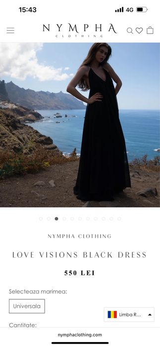 Rochie nympha love visions