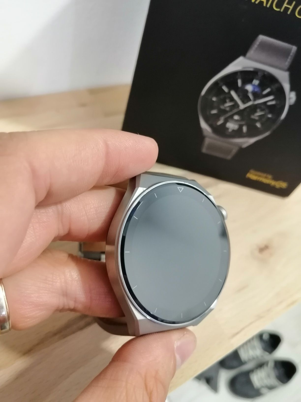 Smartwatch Huawei Watch GT 3 PRO, Leather Strap, Gray