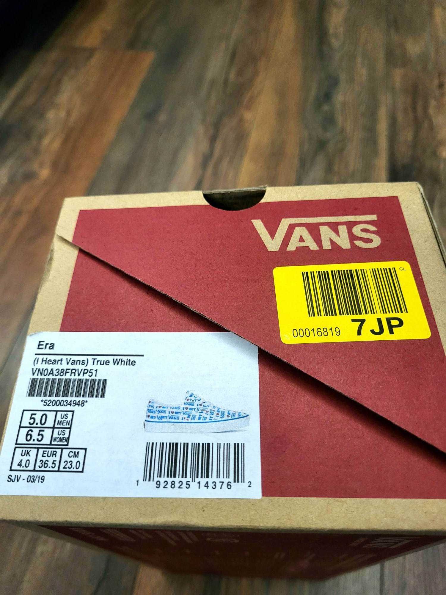 Vans Era (I Heart Vans) - чисто нови / размер 36.5 и 43 / UK 4 и 9