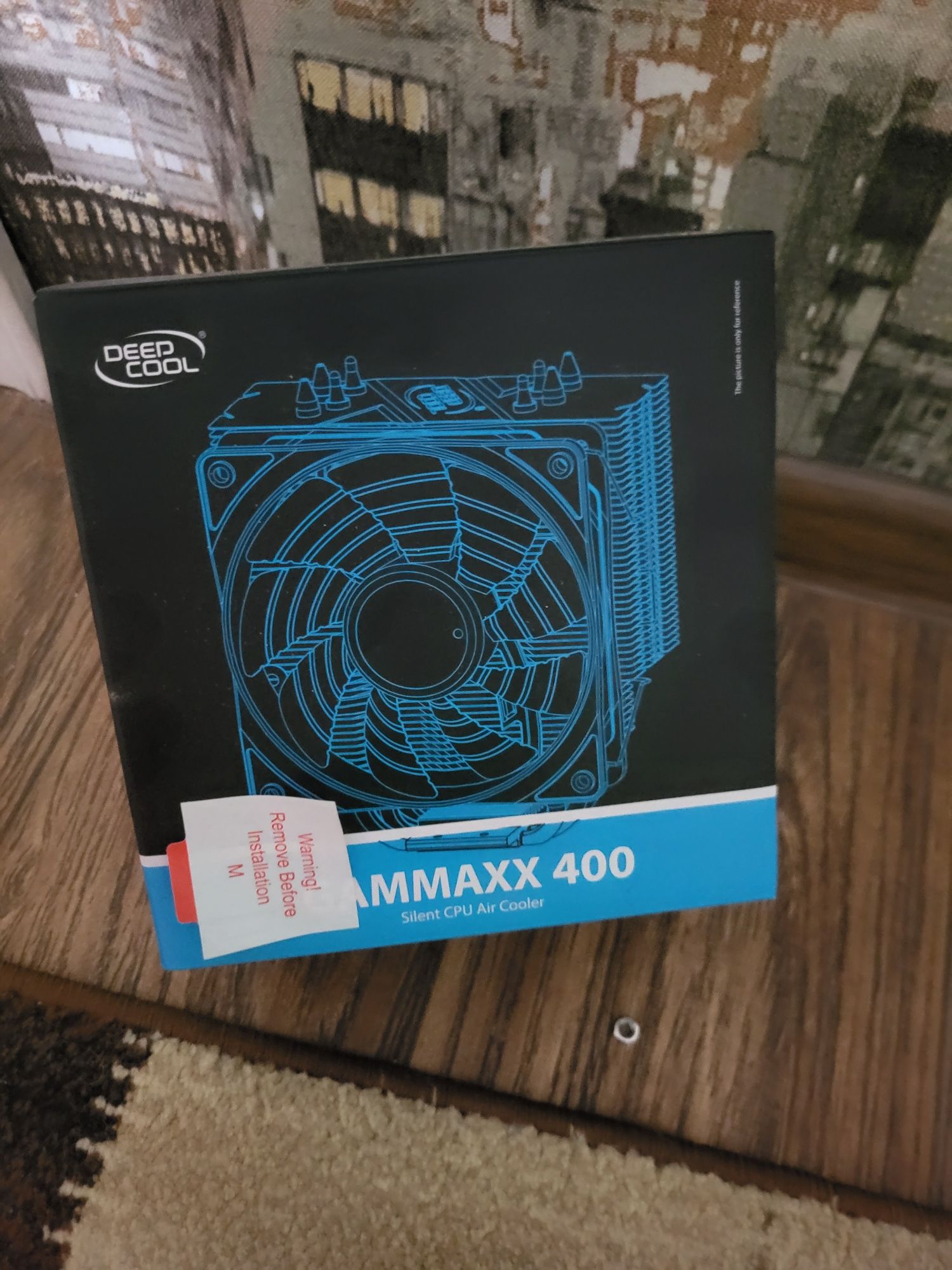 Процессорный куллер Deepcool GAMMAXX 400 Blue Basic