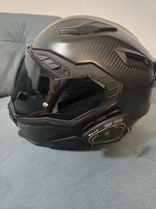 Casca NEXX carbon, cu intercom inclus, marime M
