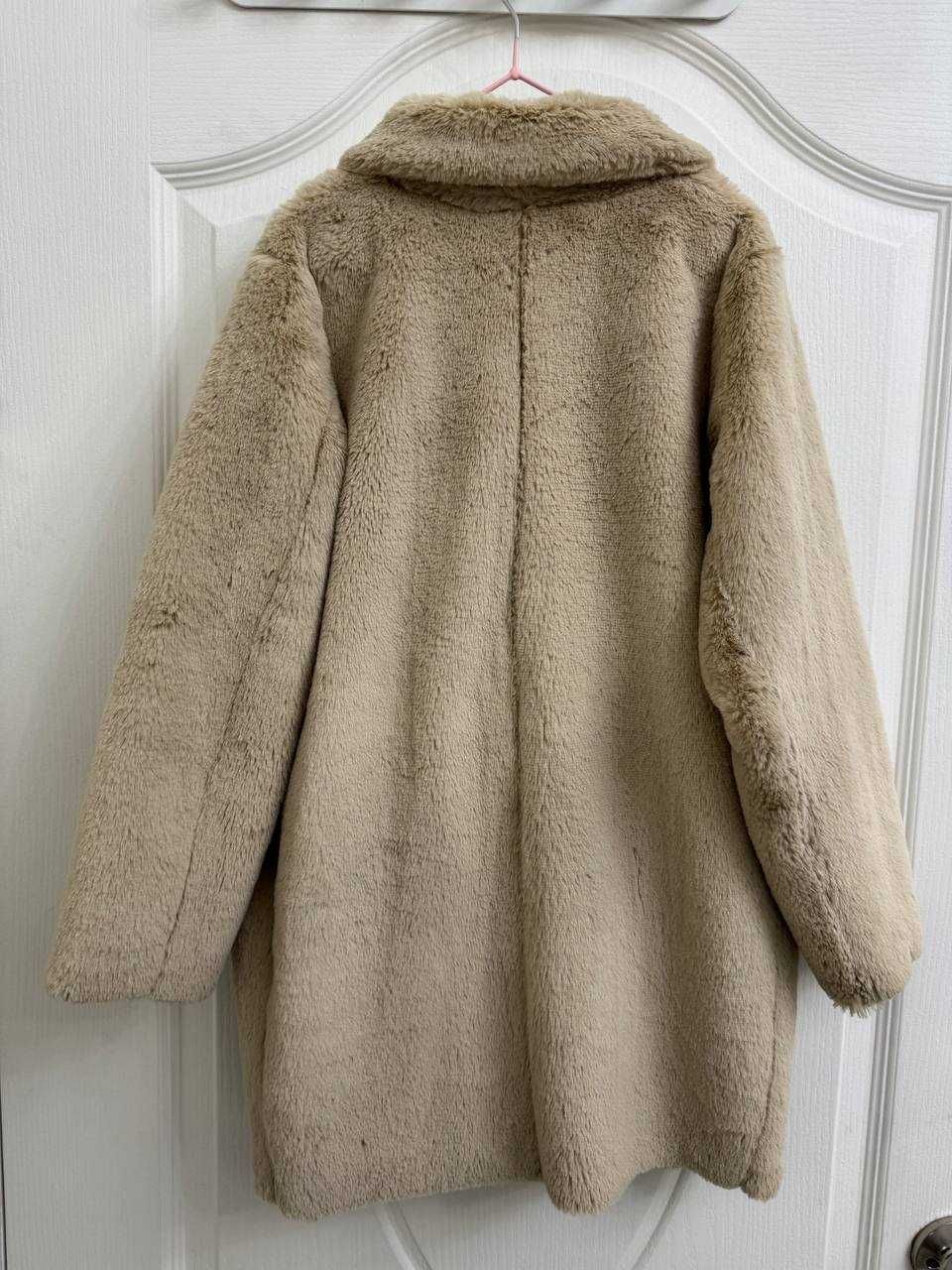 Пальто тедди ZARA, размер 8 лет