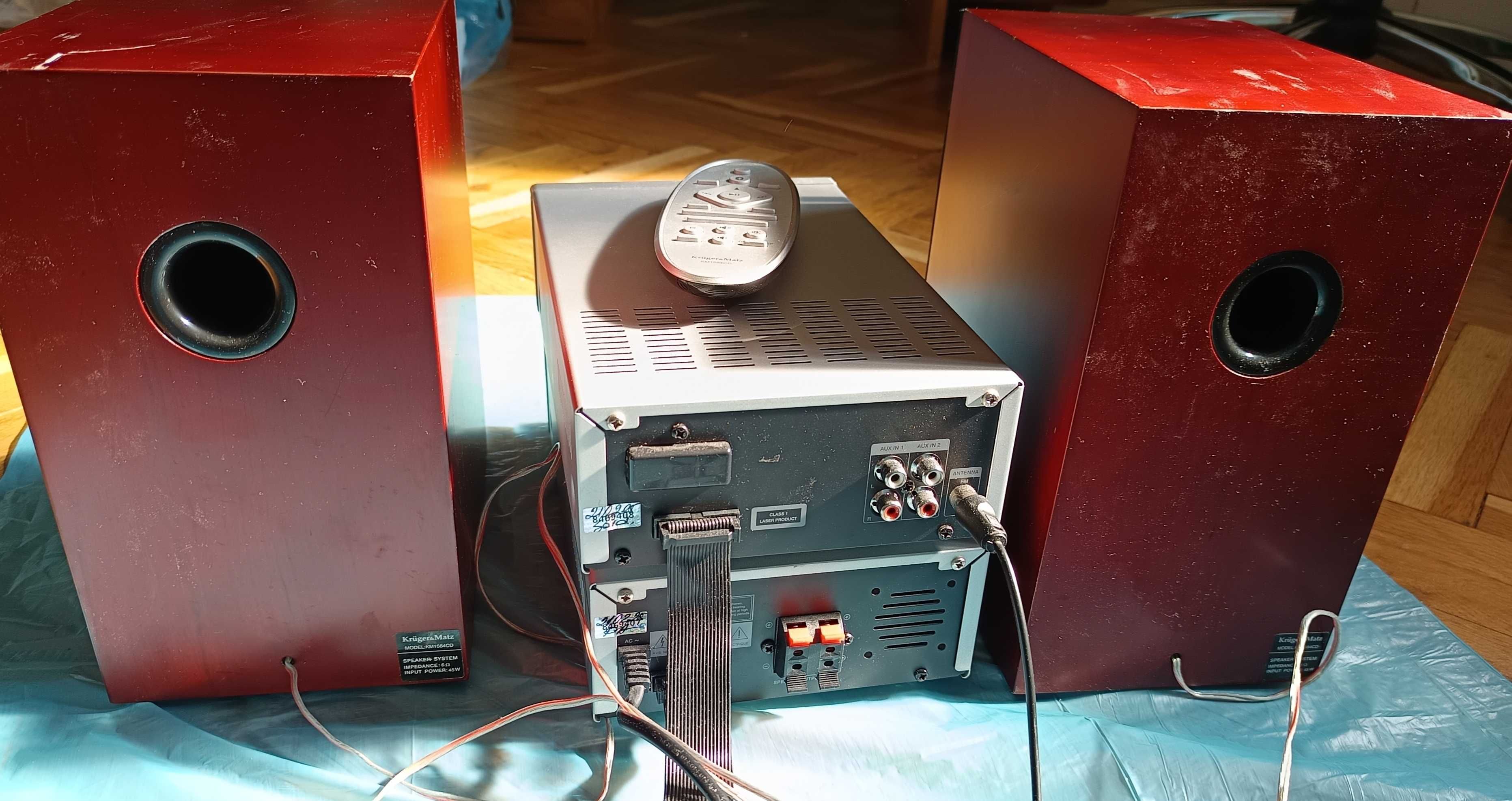 HiFi микро система Kruger & Matz KM1584 и говорители Philips