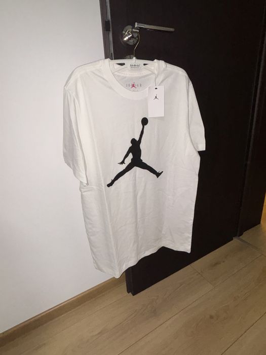 Tricou Jordan Jumpman alb marimea M Barbati