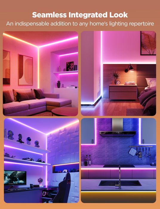 Govee Neon Rope Lights for Wall Lining