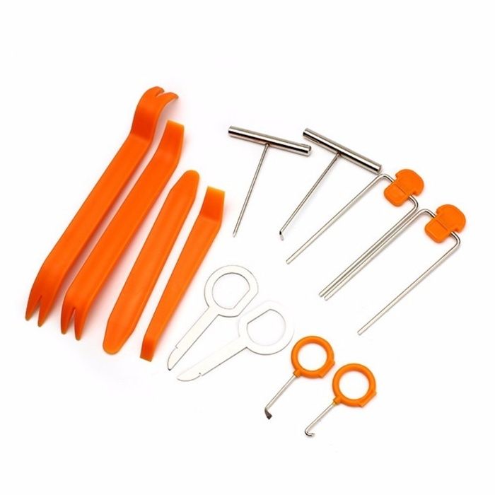 Set spatule auto desfacere accesorii plastic radio cd