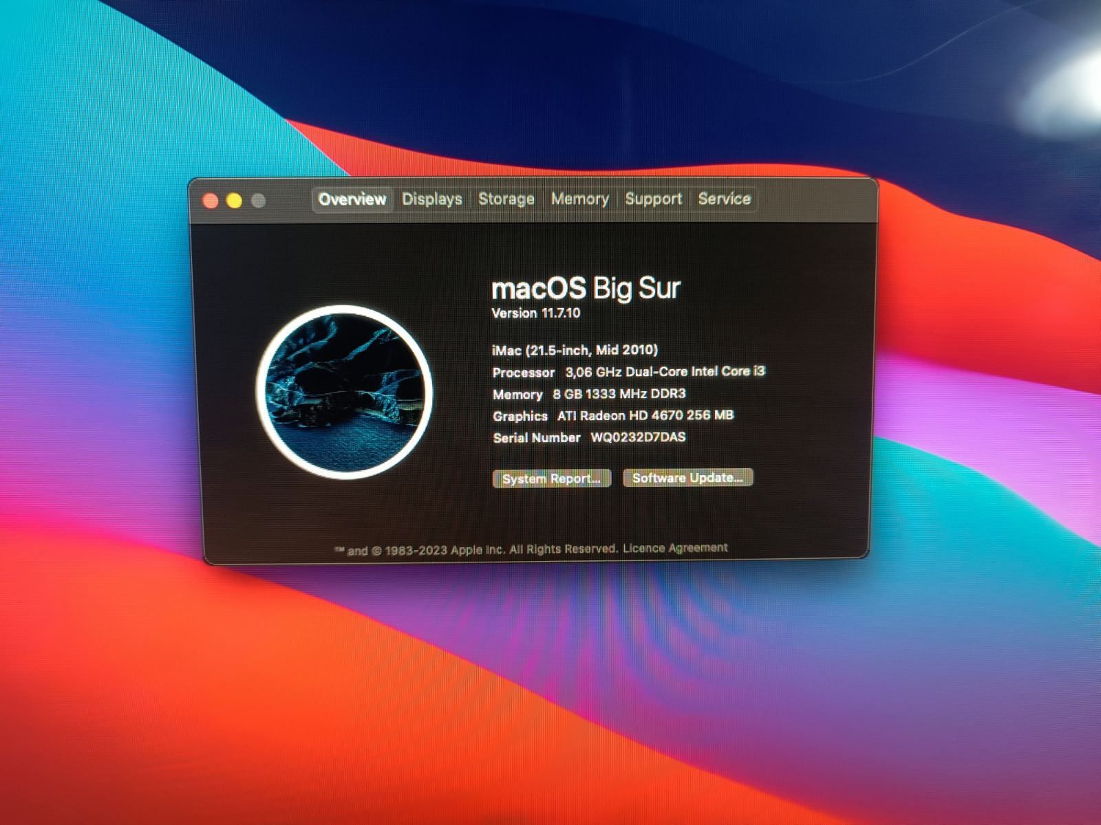 Imac 21.5-inch,Mid 2010