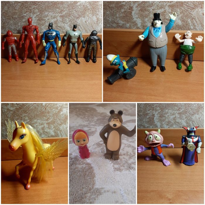 Разные детские игрушки