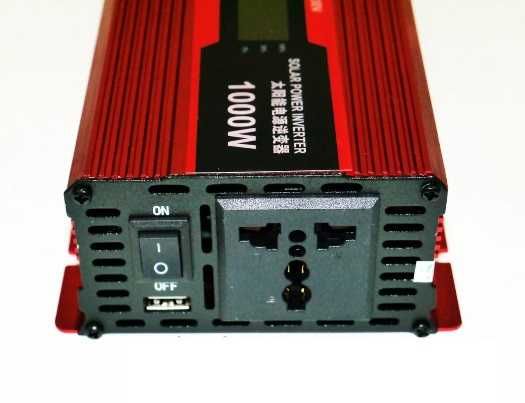 Инвертор 12 волта с дисплей UKC 500/1000/2000 вата