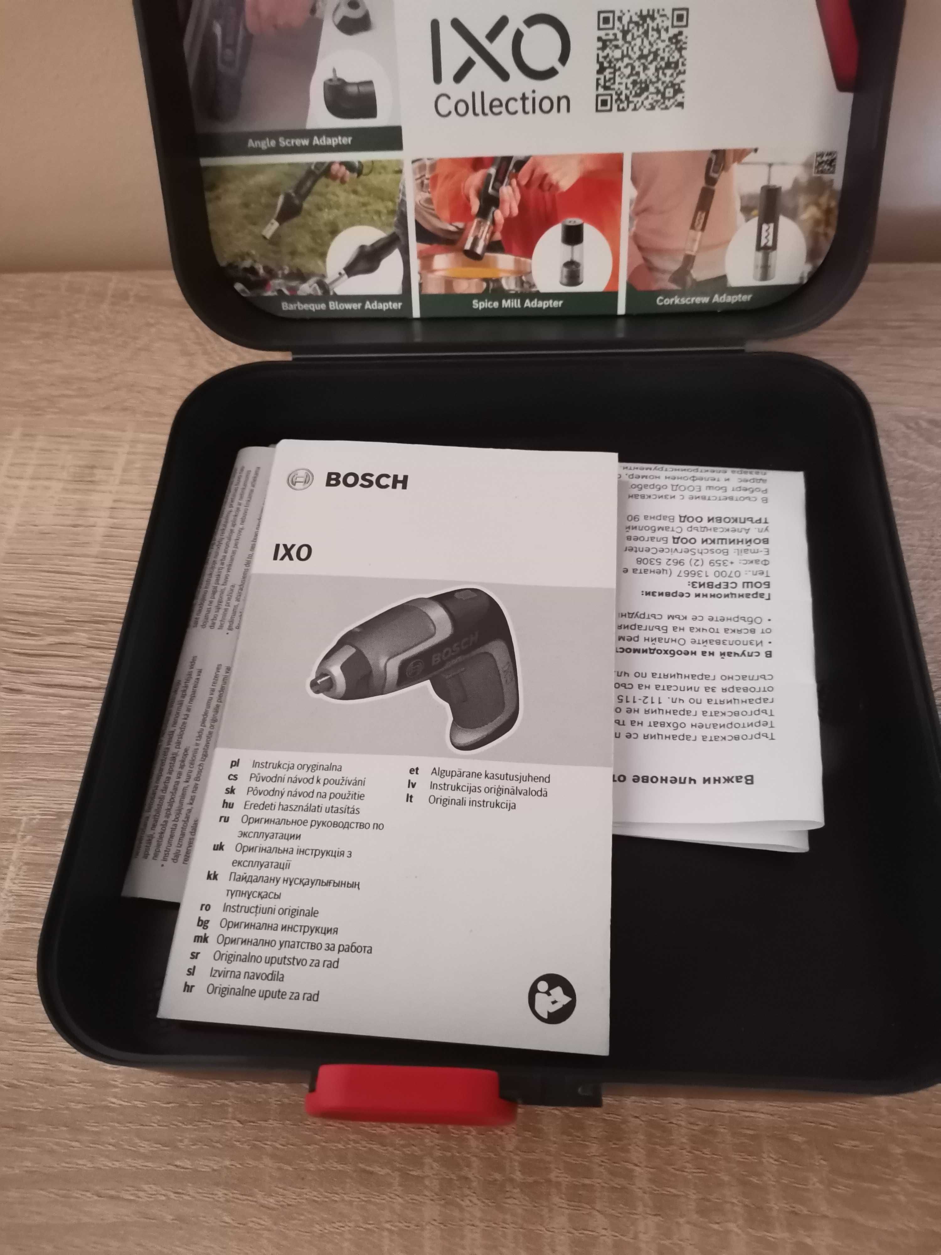Акумулаторна отвертка Bosch ixo7