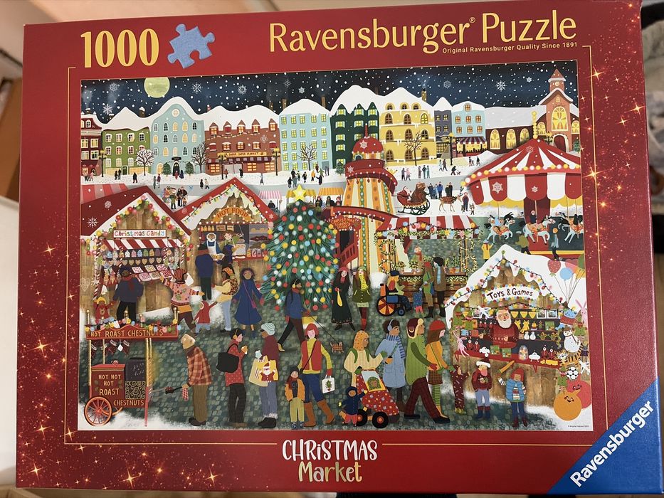 Коледен пъзел 1000 части Ravensburger