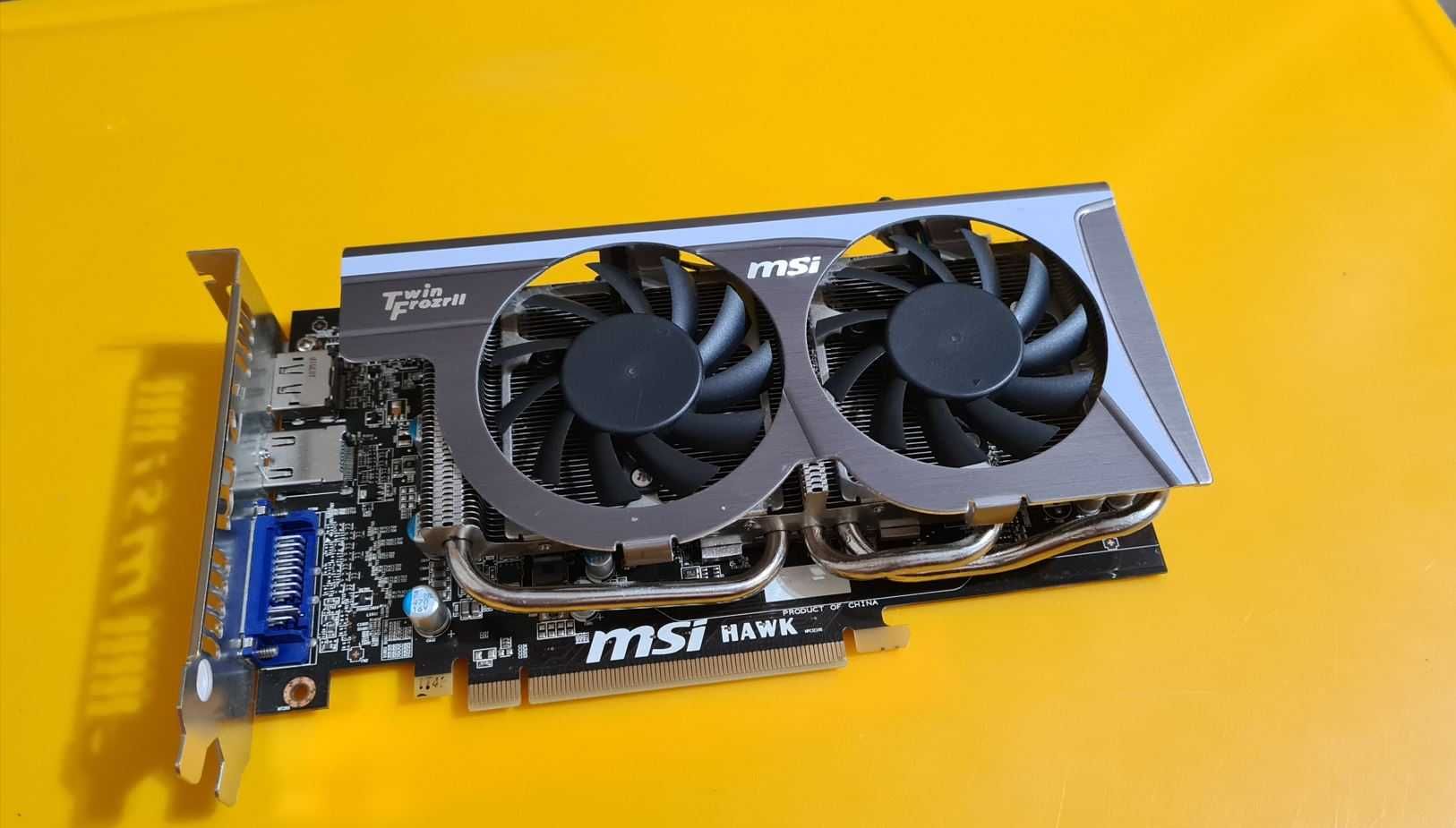 611S.Placa Video MSI Twin Frozr II  HD 5770,1GB DDR5-128Bit,DX 11