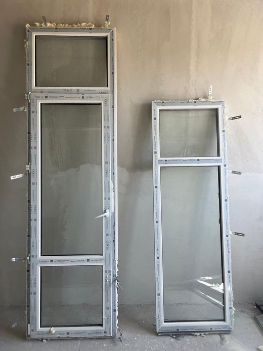 Продам новую пластиковую дверь высота 170 ширина 80  есть разные разме