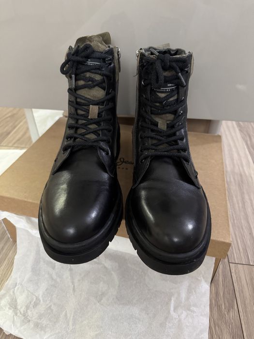 Боти Pepe Jeans кожа и текстил