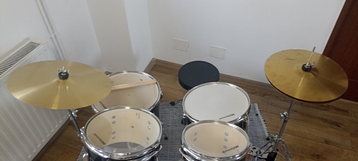 Set de tobe Millenium Focus 18 Negru