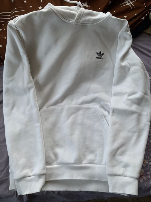 Hanorac adidas alb