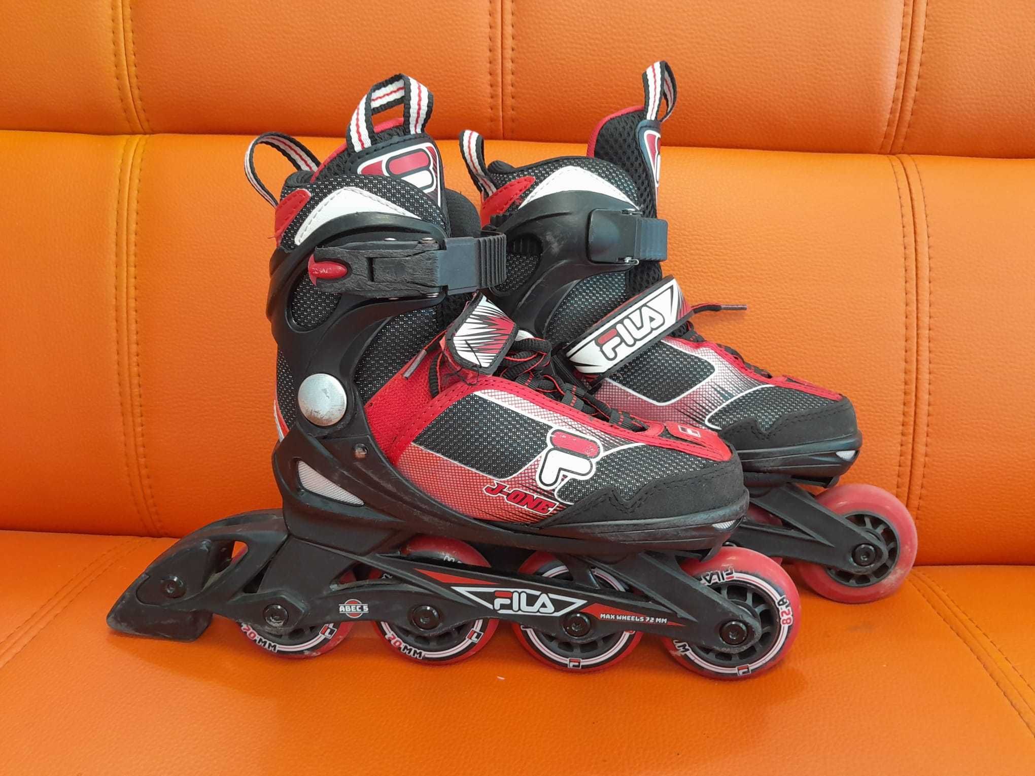 Vand role copii FILA J-One Black/Red F19