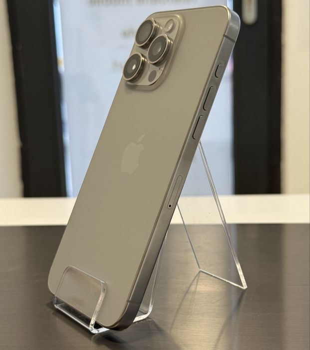 iPhone 15 Pro Max 256GB, Natural Titanium, Stare Buna