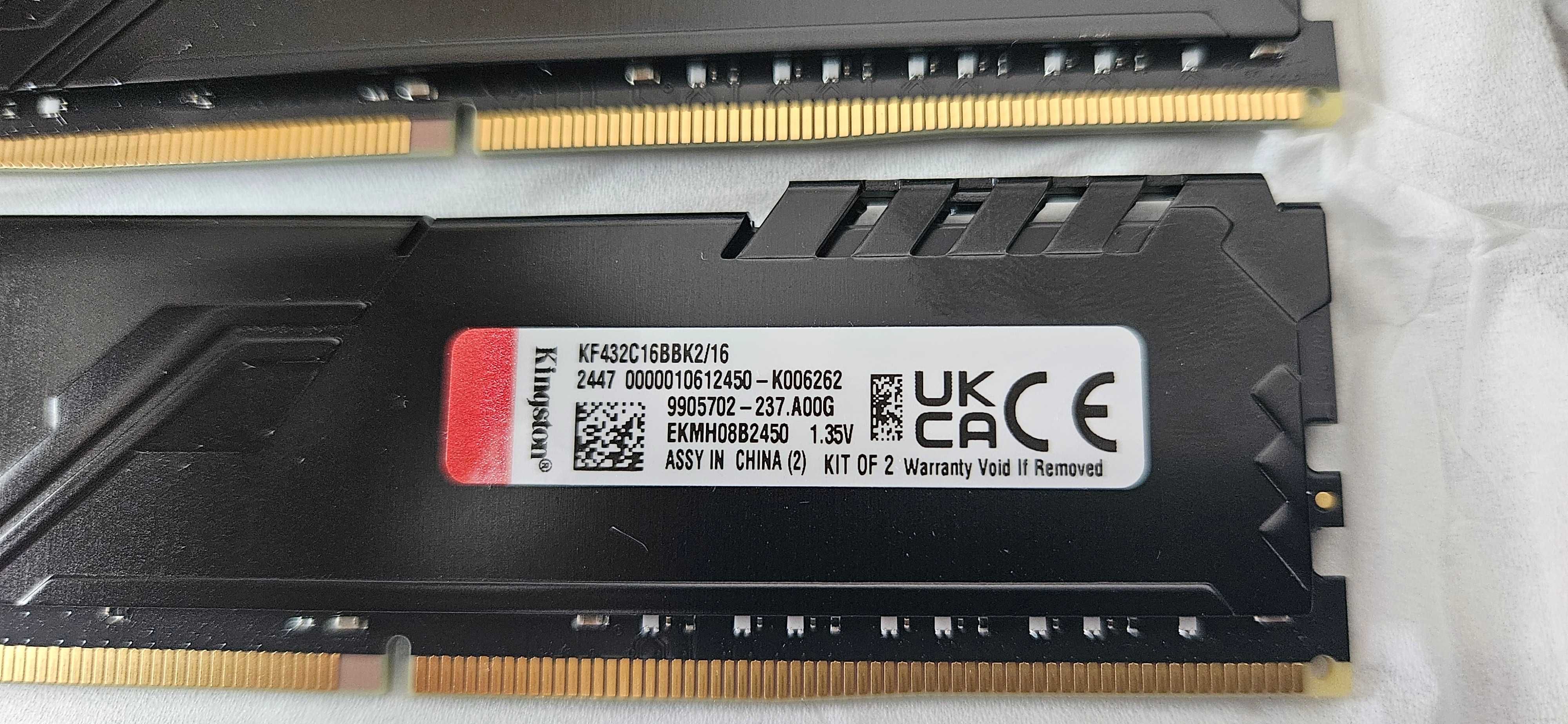 Kingston FURY Beast DDR4 16GB (2x8GB) 3200MHz - KF432C16BBK2/16