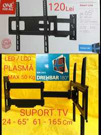 SUPORT TV pentru perete adecvat pentru televizoare plate NOU - 120 Lei
