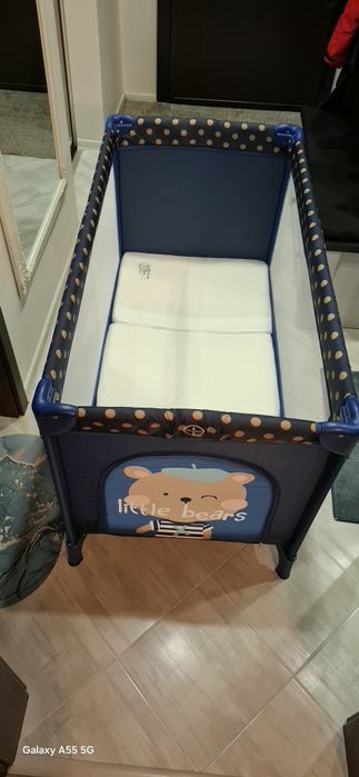 Детско легло сгъваемо