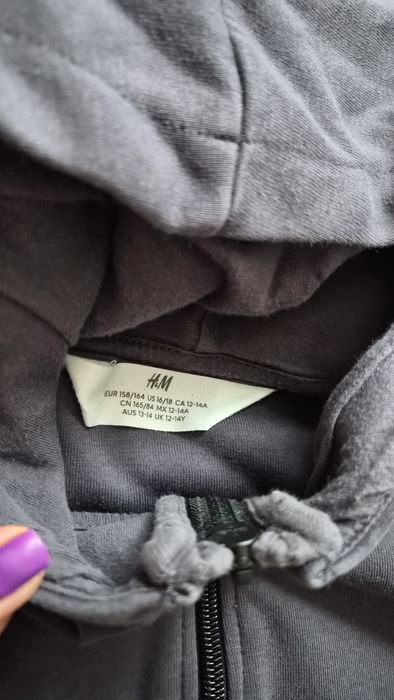 Ново камуфлажно яке Decathlon, дънки и суитчър H&m 12-13год