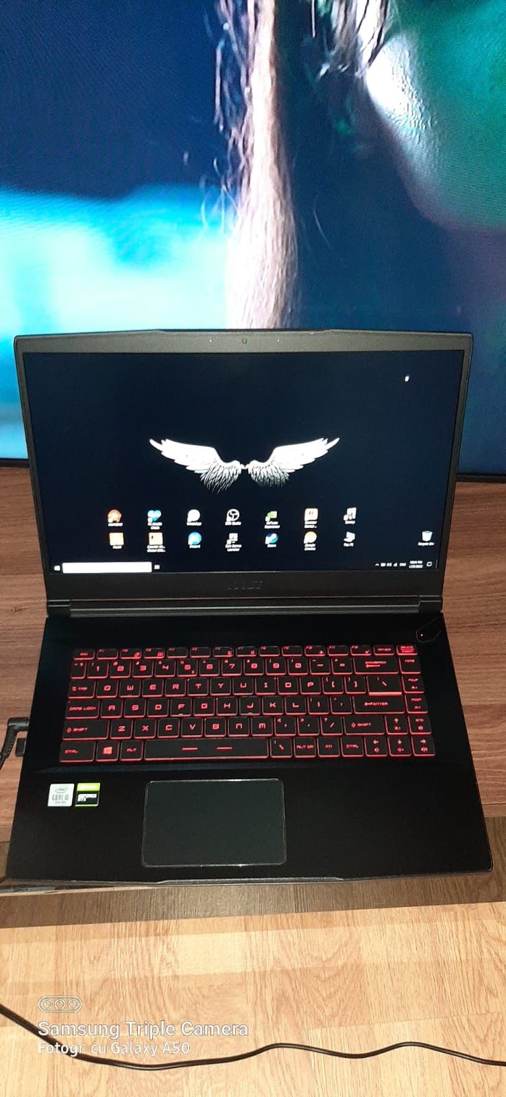 Vand laptop gaming msi. 4gb placa video 16gb ram