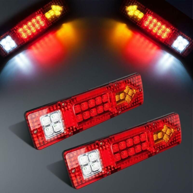 комплект led стопове , стоп светлина с мигач, задна светлина, 12v ...