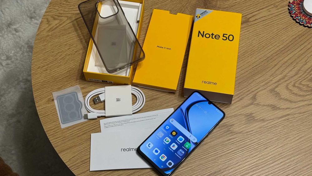 Realme Note 50 Midnight Black с 4 GB RAM / 128 GB ROM и Android 15