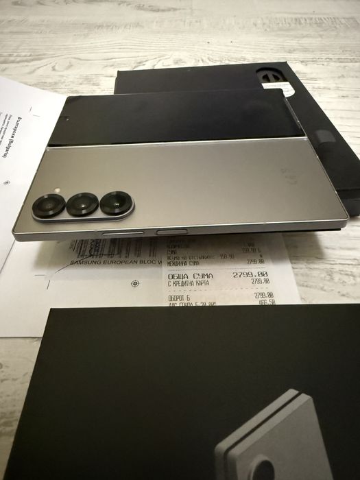 10 ЦИКЪЛА!!! УНИКАТ Samsung Z Fold 6 Silver 256B 5G 24м. ГАРАНЦИЯ