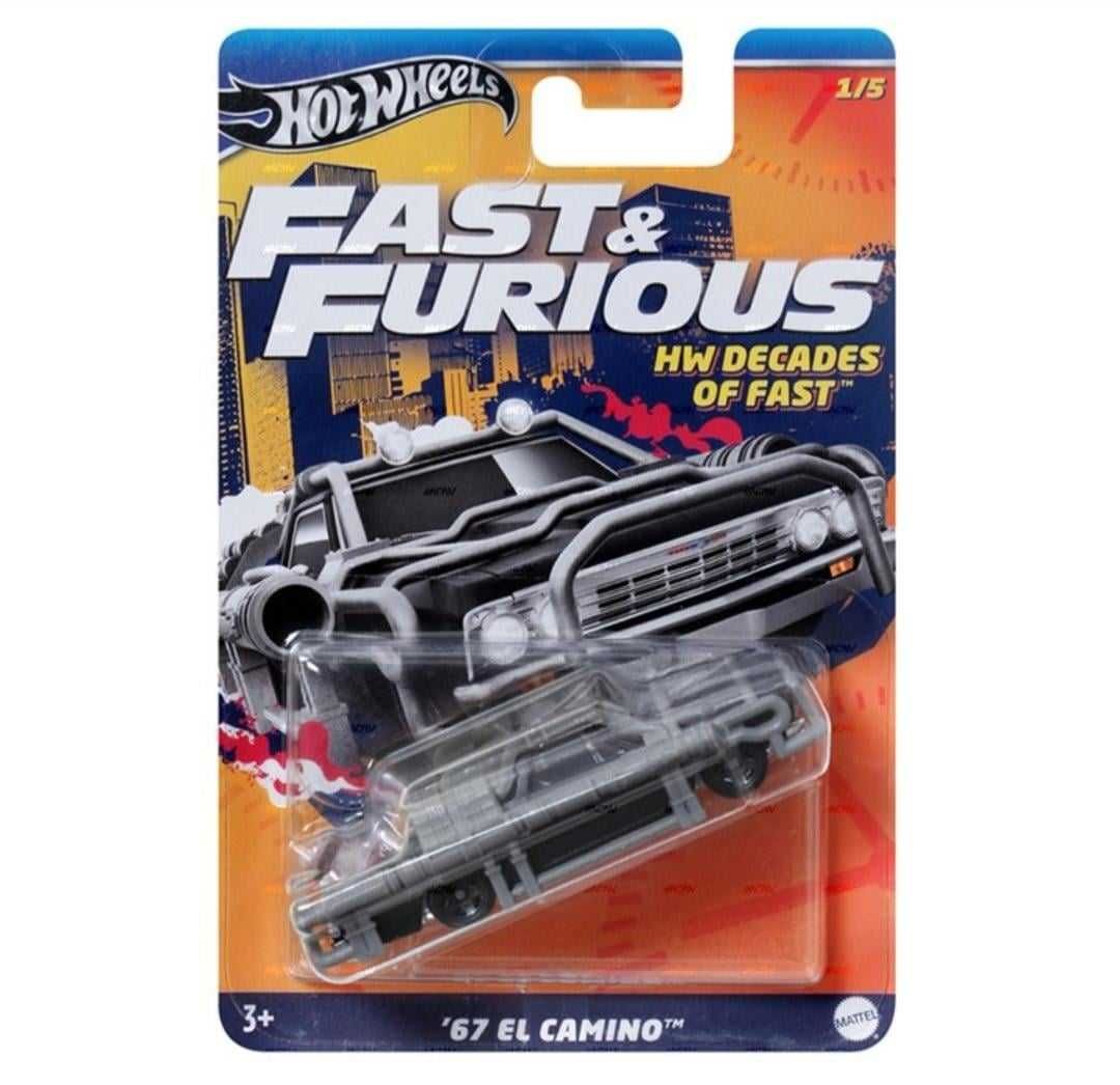 Колички Hot Wheels Fast & Furious Decades of Fast + Gran Turismo 2024