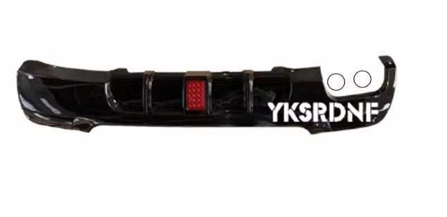 Дифузер с LED светлина за BMW 3 серия E90 E92 E93 гланцово черен