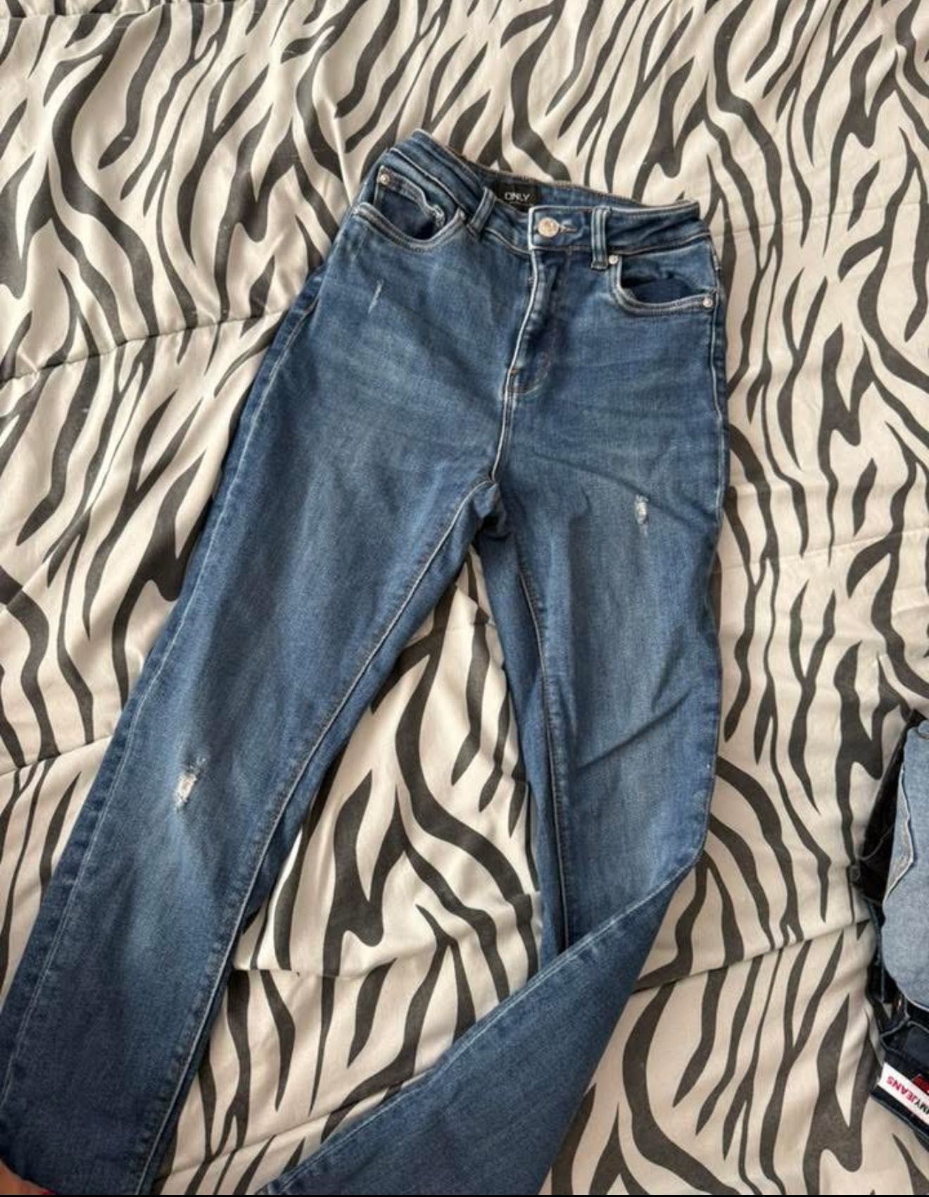 Дамски дънки Tommy Jeans xs висока талия впити