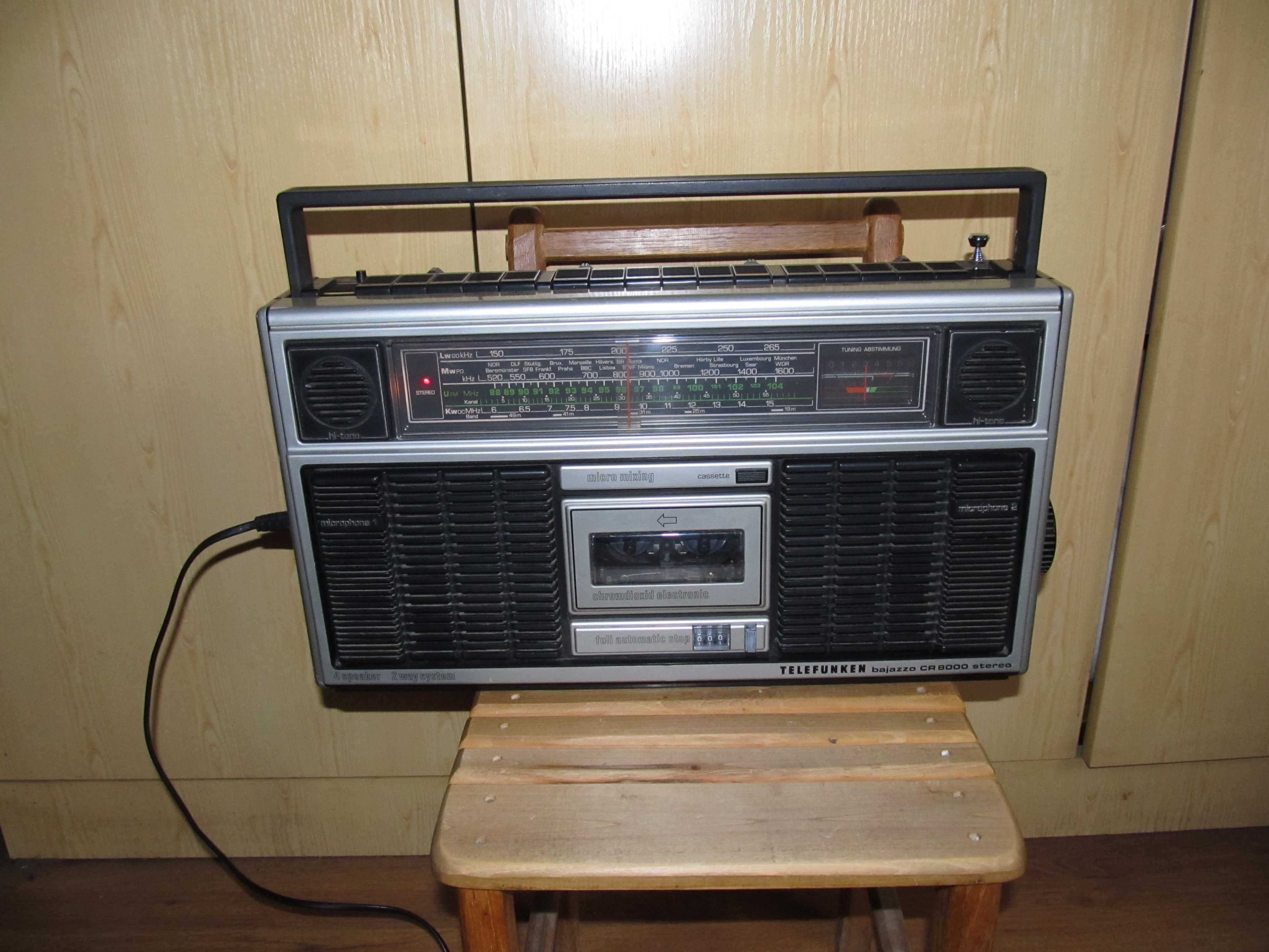 радиокасетофон TELEFUNKEN BIADJO 8000