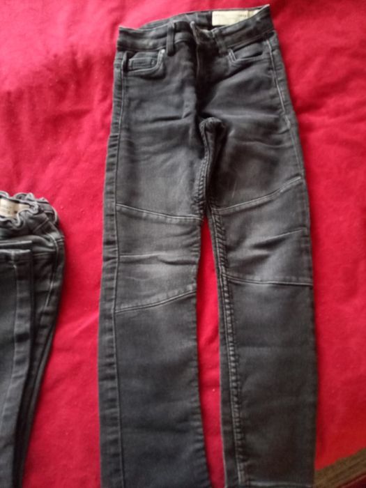 Детски дънки черни