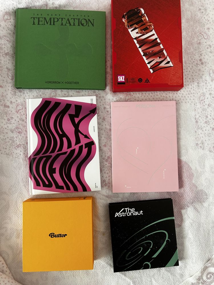 kpop bts txt stray kids albums