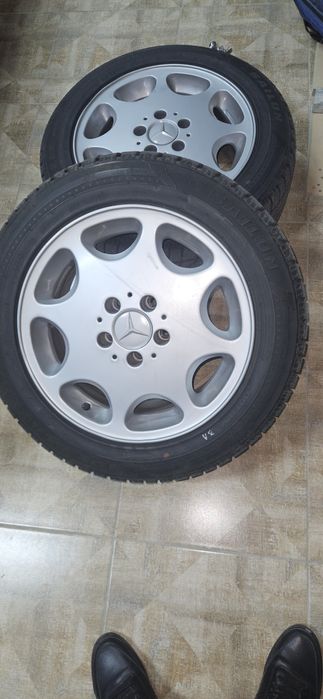 Диски комплект для W124. Диск 8JX16H2 ET36. Шина Sailun. 
Sailun Ice B