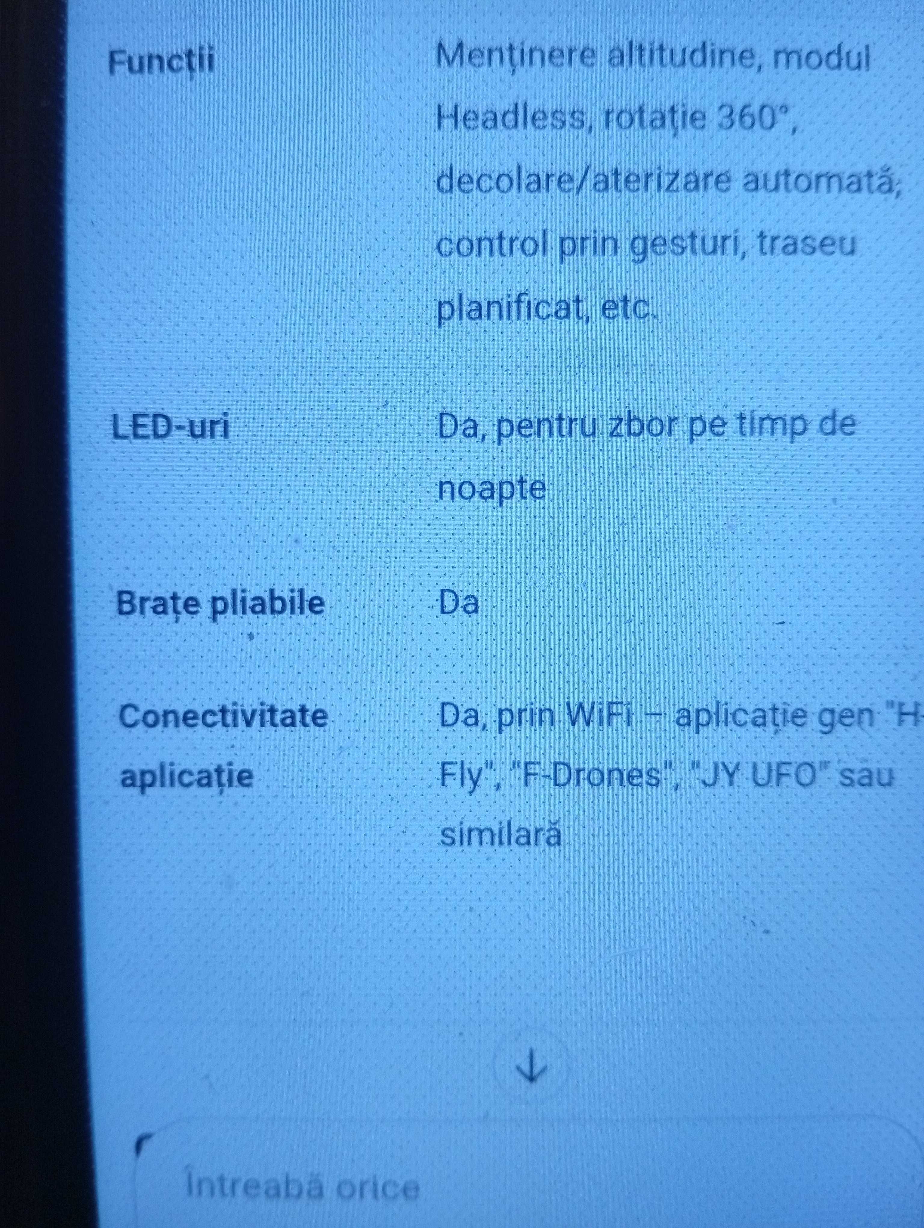 Vând drona cu telecomanda cutie de depozitare și instrucțiune