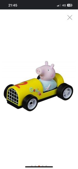 Писта с 2 коли и дистанционни Carrera Peppa  Pig