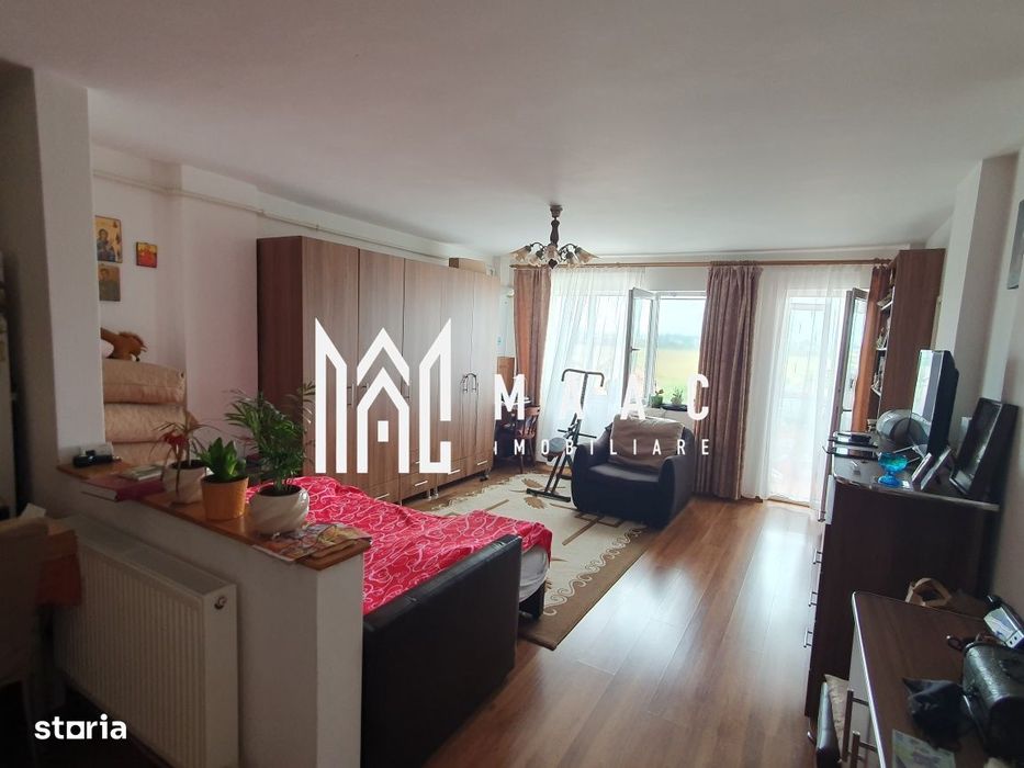 Garsoniera | Decomandată | Etajul 1 | Balcon | Tilisca