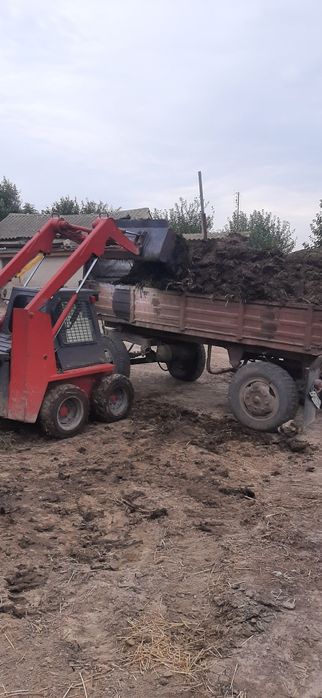 Curaț saivane ,gunoi grajd bobcat